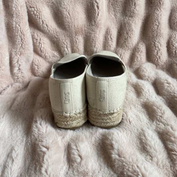 Circus by Sam Edelman espadrilles platform linen shoes - Picture 4 of 6